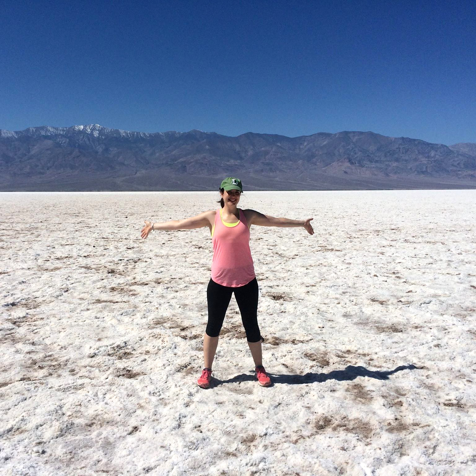 Recent MPVM graduate Dr. Kathleen O'Hara gets away from Davis for a well-earned break.