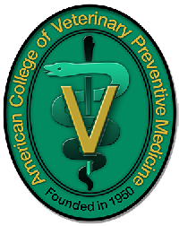 The American College of Veterinary Preventive Medicine Logo